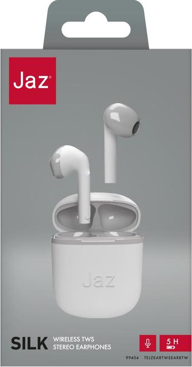 Immagine prodotto SBS Silk - Cuffie stereo true wireless bianche - Cuffie - Stereo (5 h, Senza fili)