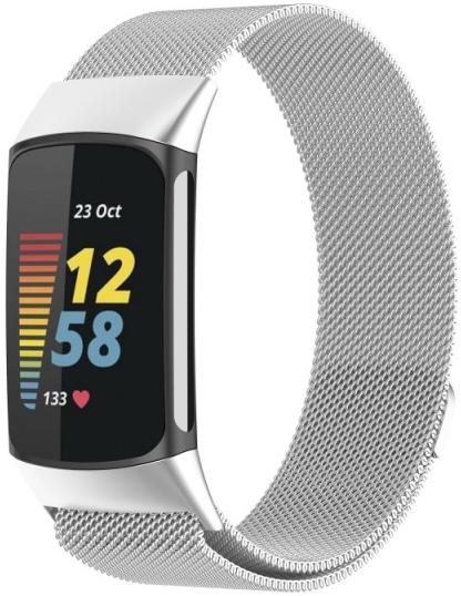 Actual product image PhoneLook Bracelet milanais en acier (taille S) (Stainless steel, 4, Charge 3)