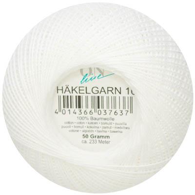 Image du produit Online FILS DE MAILLAGE Épaisseur 10 50 g Épaisseur 10 233 m 0001 blanc 50 g (116 m)