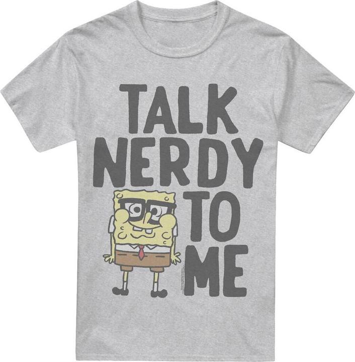 Spongebob Squarepants Talk Nerdy To Me TShirt