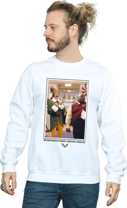 Immagine prodotto Elf OMG Santa Photo Felpa Uomo (S)