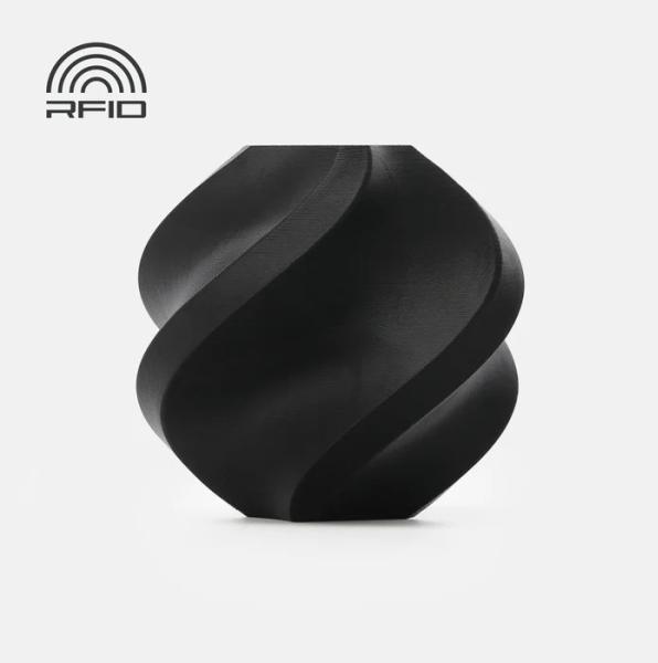 Actual product image Bambu Lab - PETG HF - Black - 1.75mm (PETG, 1.75 mm, Black)