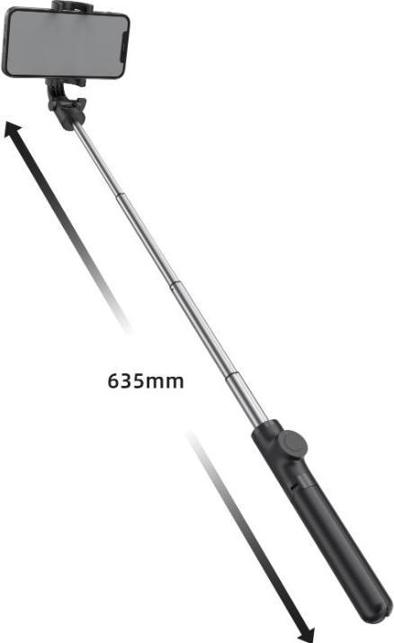Produktbild Swissten Bluetooth Selfiestick Aluminium TRIPOD PRO
