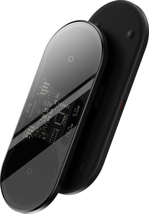 Produktbild Baseus Digital LED Display 2in1 Wireless Charger (20 W)