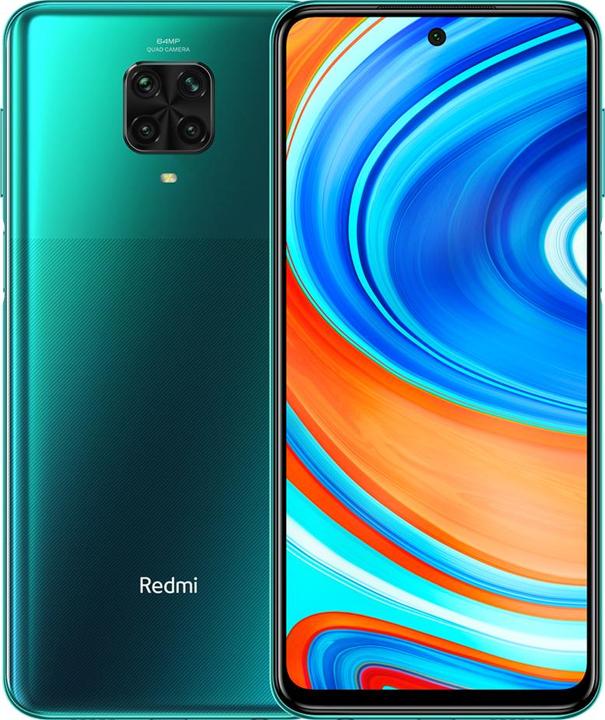 Immagine prodotto Xiaomi Redmi Note 9 Pro (128 GB, Verde tropicale, 6.67", Doppia SIM + SD, 64 Mpx, 4G)