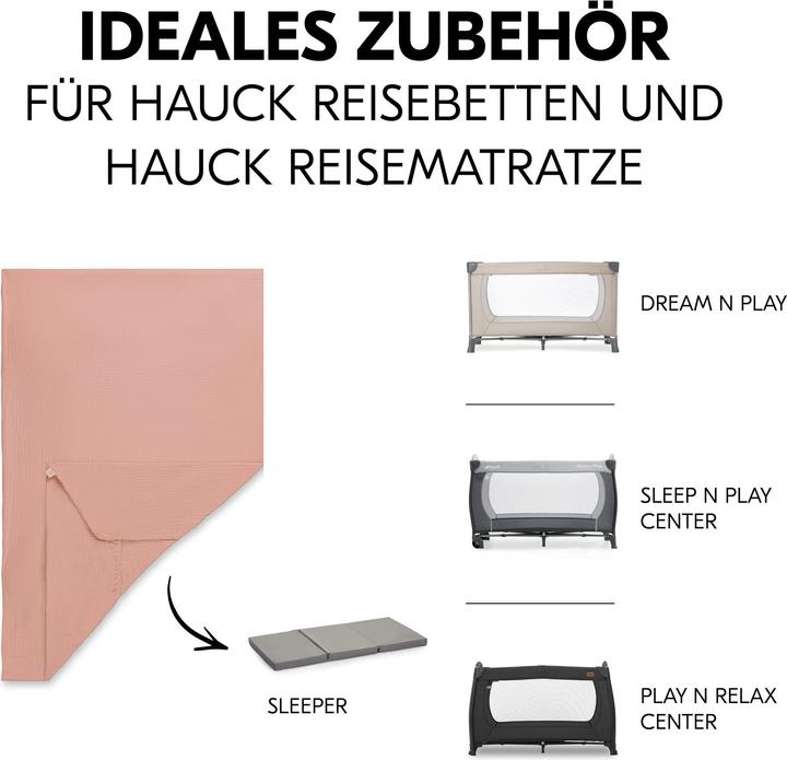 Produktbild Hauck Travel Bed Mattress Cover Cork