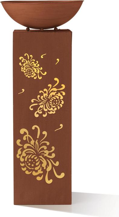Image du produit Garvida Garten Dekosäule Rost-Optik Bauernrose 87 cm