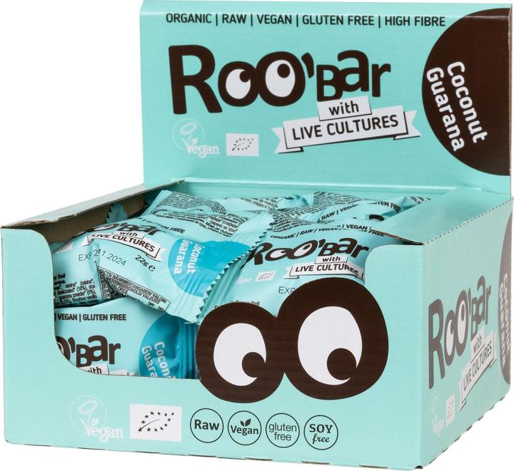 Immagine prodotto Roobar Palla energetica al cocco e guaranà 20 x 22 g (440 g)