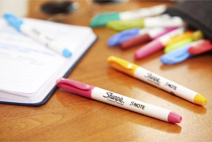 Actual product image Sharpie Permanent marker S-Note Creative 1-5 mm, 12 pieces (Multicoloured, 5 mm, 12 x)