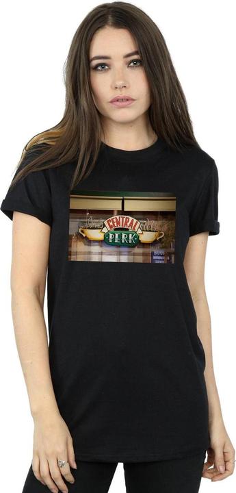 Actual product image Friends Womens/Ladies Central Perk Photo Cotton Boyfriend T-Shirt (S)