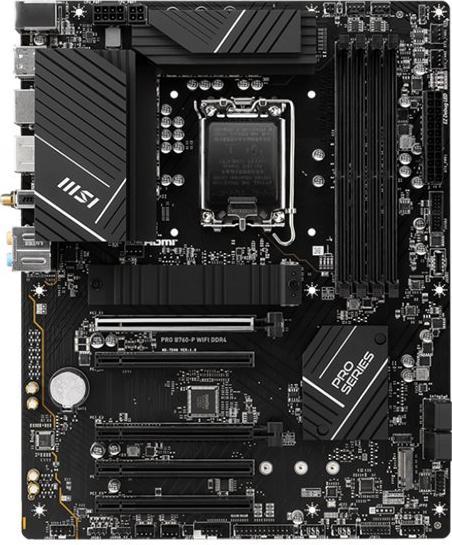 MSI PRO B760-P WIFI DDR4 (LGA 1700, Intel B760, ATX)
