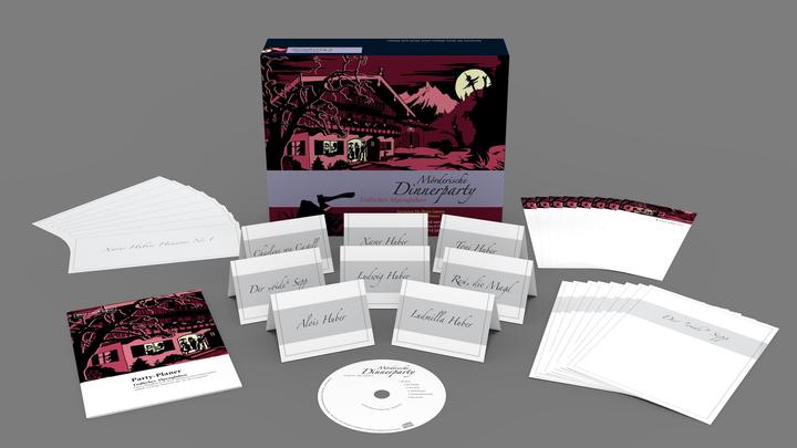 Actual product image Murderous Dinner Party Deadly Alpine Glow (German)