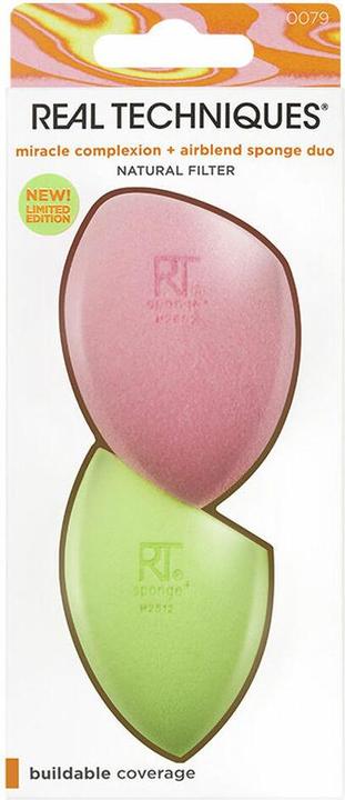 Actual product image Real Techniques Miracle Complexion Sponge Shower Gel Organic White Peach & Organic Nectarine