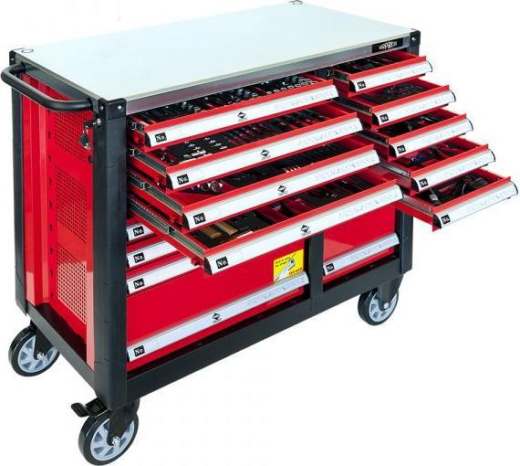 Airpress gereedschapswagen 16 carico 447 dlg. (447 pezzi)