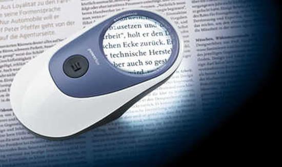 Actual product image Eschenbach Hand magnifier with LED illumination V