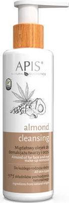 Image du produit Apis Natural Cosmetics Apis Almond Cleansing Almond Oil For Demakjage And Face Washing For All Skin Types 150Ml (Lotion nettoyante, 150 ml)