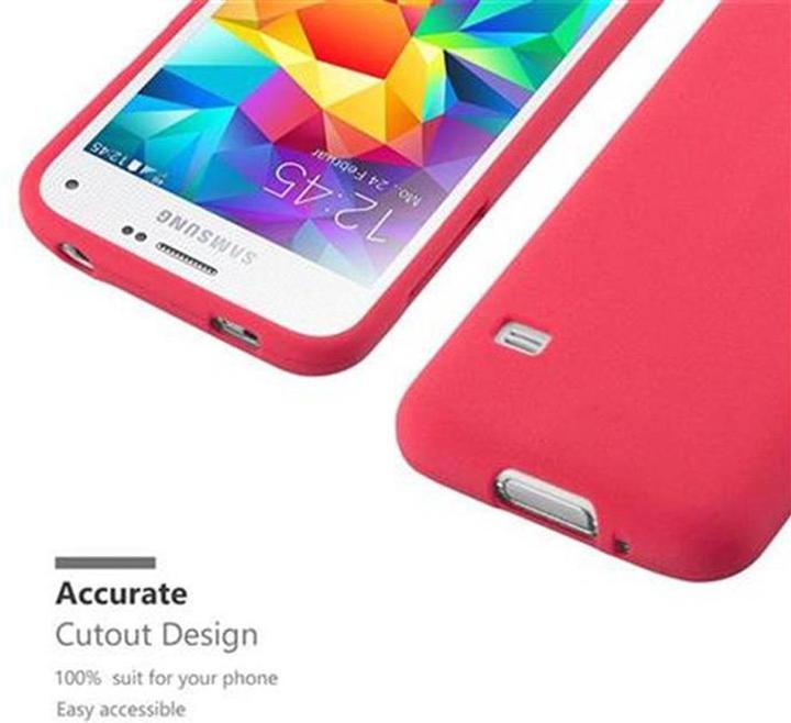 Produktbild Cadorabo TPU Frosted Cover (Samsung Galaxy S5 Mini, Samsung Galaxy S5 Mini Duos)