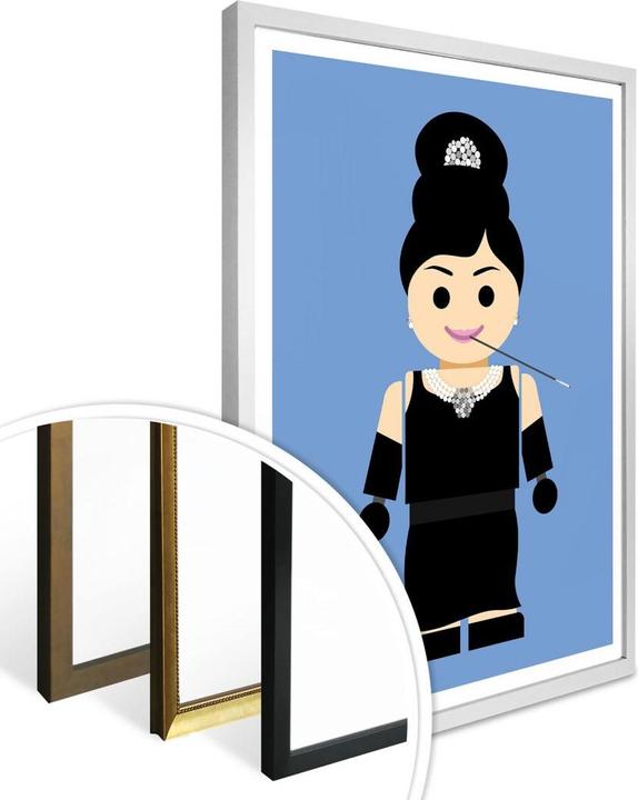 Actual product image Trenddeko Audrey Hepburn Toy (120 x 150 cm)