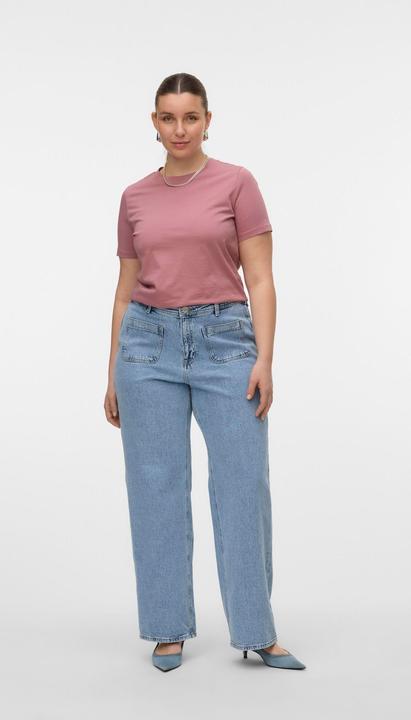 Produktbild Vero Moda VMCTESSA Hohe Taille Weiter Beinschnitt Jeans Weit geschnitten (52)
