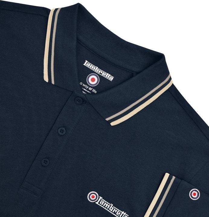 Immagine prodotto Lambretta Maglietta Polo Grande e Alto Doppia Punta Uomo (5XL)
