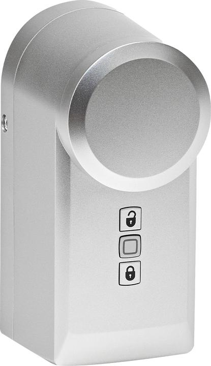 Produktbild Homematic IP Smart Home Türschlossantrieb (HmIP-DLD-S) (silber) (Schlüssel, Smartphone)
