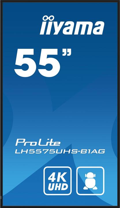 Immagine prodotto iiyama 55 PANNELLO IPS 3840X2160 UHD (3840 x 2160 pixel, 54.60")