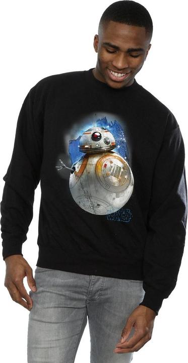 Actual product image Star Wars Mens The Last Jedi BB-8 Brushed Sweatshirt (XL)