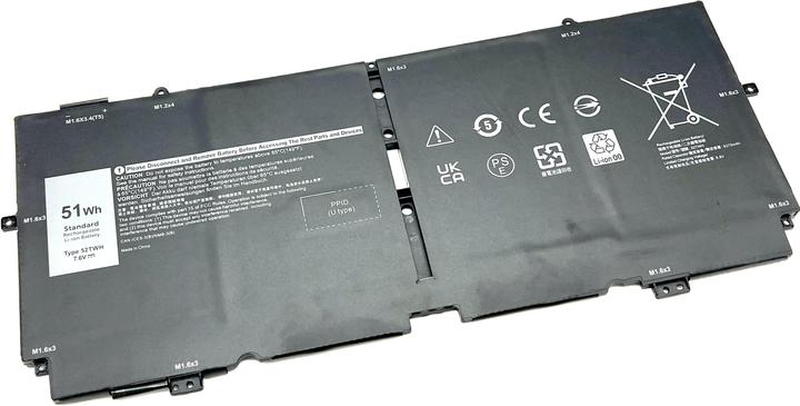Immagine prodotto Vistaport Batteria per DELL XPS 13 7390 2in1/7390 2in1 (4 Celle, 6375 mAh)