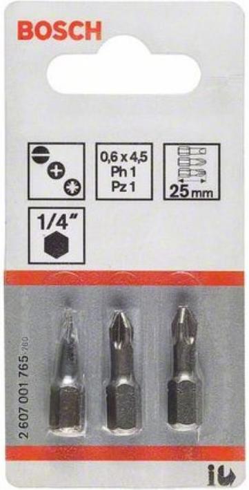 Produktbild Bosch Professional Zubehör Schrauberbit-Set (T30, T20, T25)