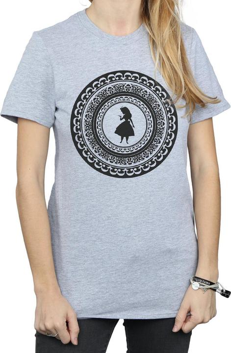 Immagine prodotto Disney Alice In Wonderland Circle Maglietta Ampia Donna (L)
