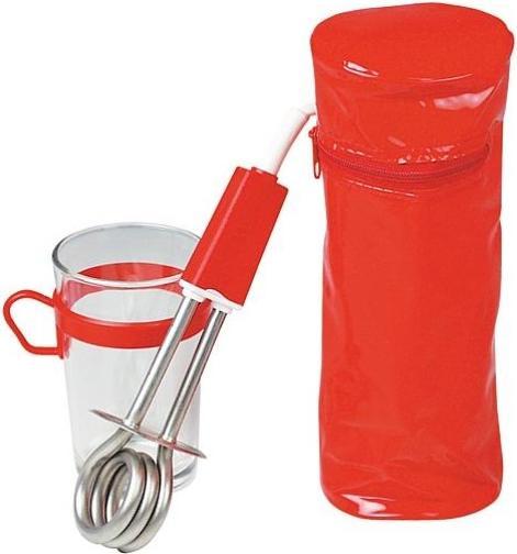 Actual product image Prosper Travel immersion heater with glass cup VDE