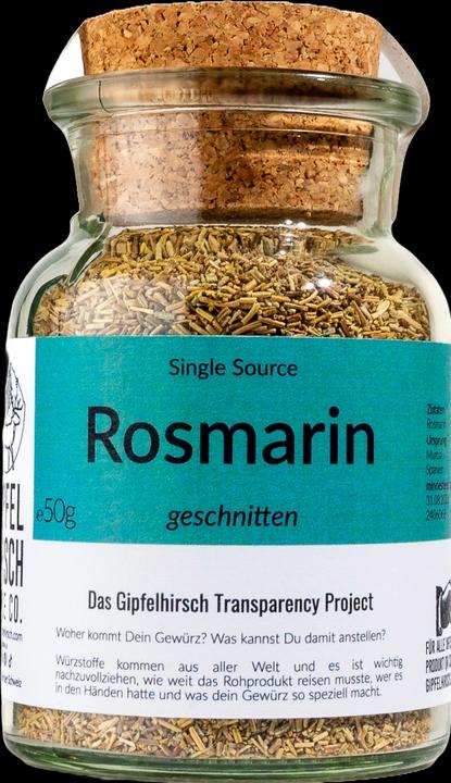 Immagine prodotto Gipfelhirsch Rosmarino, tritato (50 g)