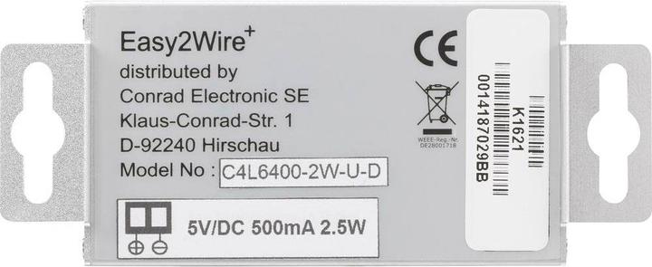 Produktbild Renkforce 2 Port Netzwerkverlängerung über 2-Draht (2er Set) (Netzwerk Zubehör)