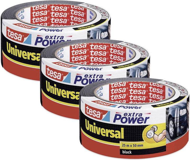 Immagine prodotto tesa 3x nastro in tessuto EXTRA POWER UNIVERSAL (50 mm)