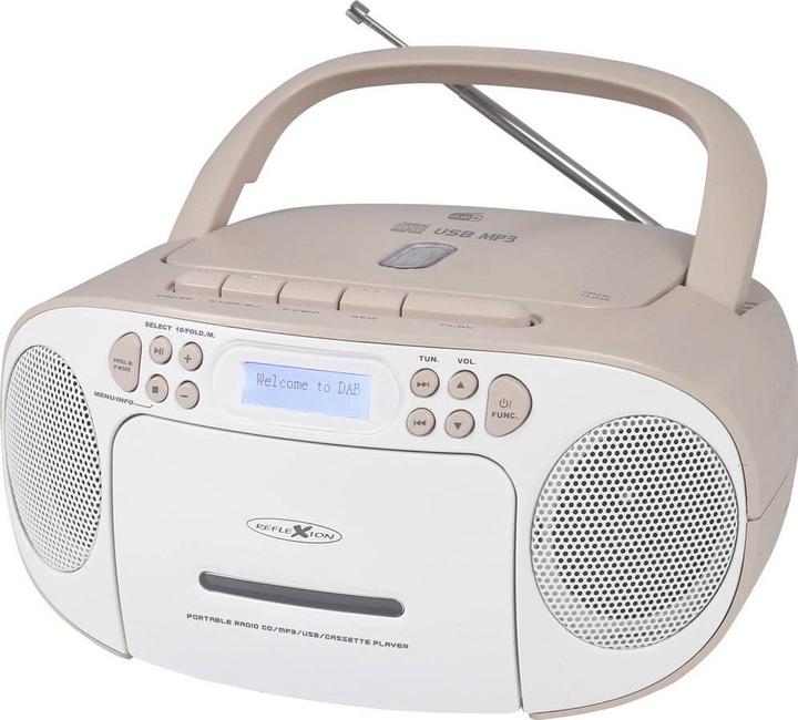 Reflexion CD Radio Boombox (DAB+, UKW)