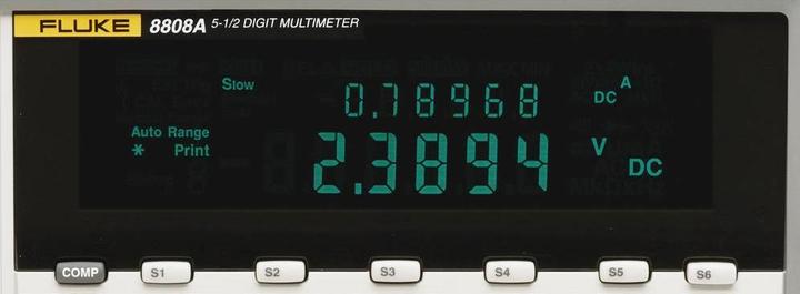 Actual product image Fluke Bench multimeter 08A 240V (CAT I 1000V, CAT II 600V)