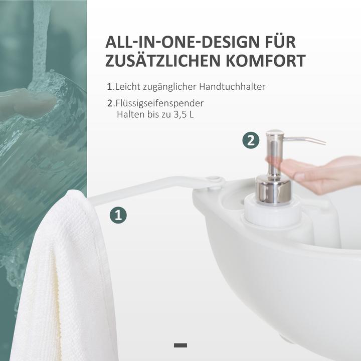 Image du produit Outsunny Camping lavabo (830 mm, 500 mm)