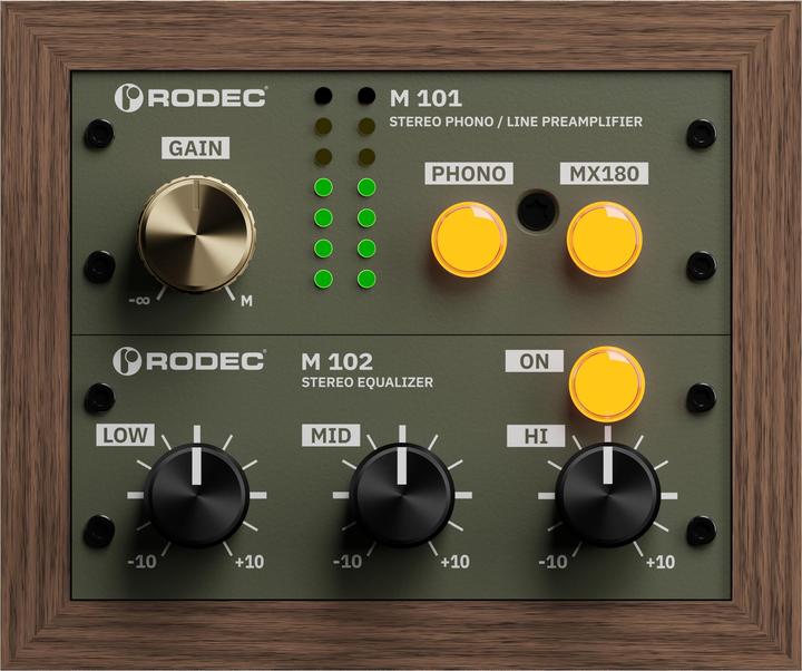 Immagine prodotto Rodec CUCCETTA 01 NOCE / VERDE (Mixer da studio e live)