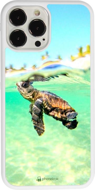 Immagine prodotto PhoneLook Coque Silicone rigide blanc Tartaruga subacquea (Apple iPhone 13 Pro Max)
