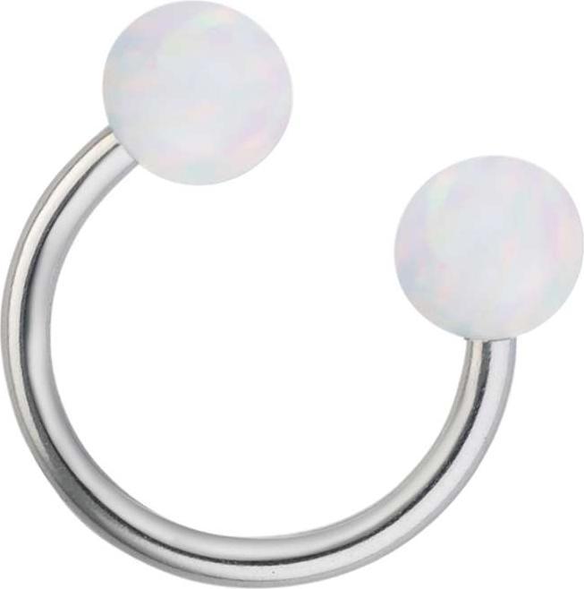 Produktbild Bijouteria 1.2mm Piercingstab (Chirurgenstahl 316L, Synthetische Perle)