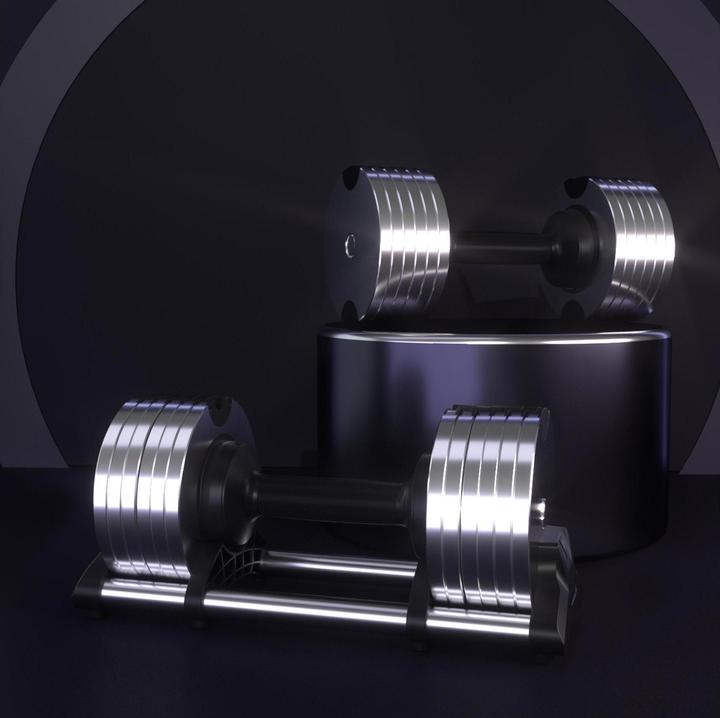 Produktbild Fitagon Verstellbare Kurzhantel (1 x 4 kg - 24 kg)