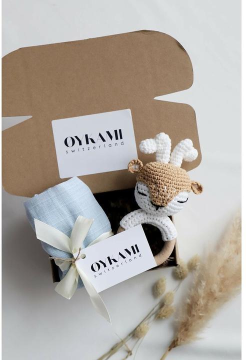 Image du produit Oykami Coffret cadeau bébé garçon "Vienne