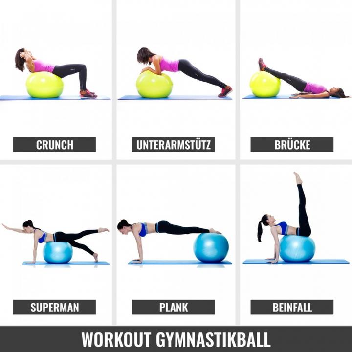 Actual product image Gorilla Sports Exercise ball 355 (65 cm)