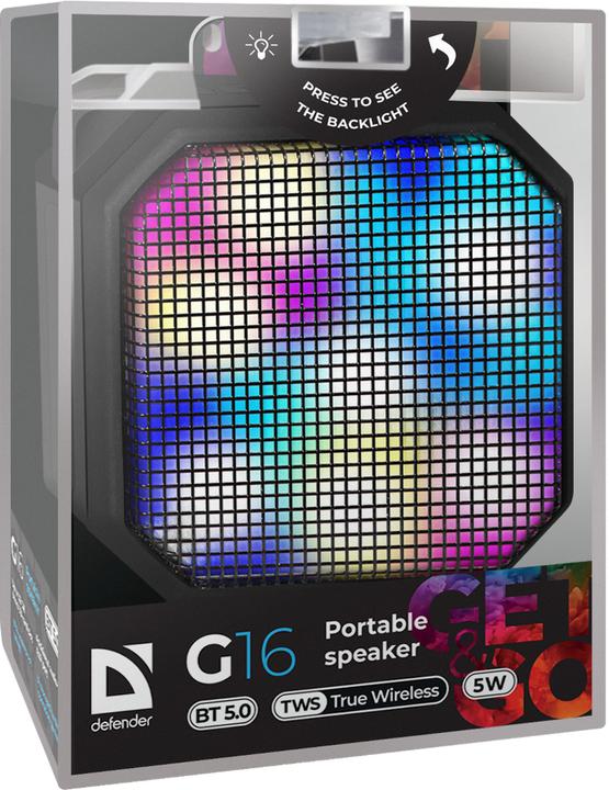 Produktbild Defender G16 (5 h, Stromversorgung über USB)
