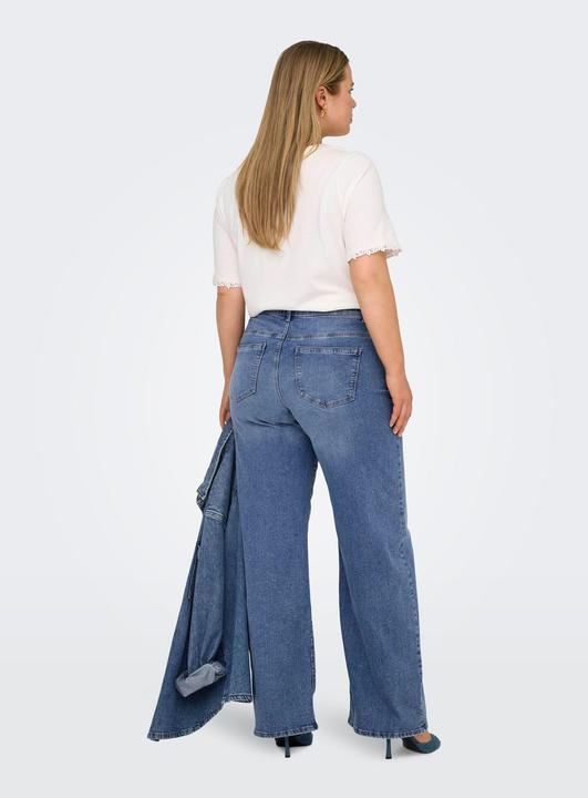 Actual product image Only CARSALLY Mittlere Taille Weiter Beinschnitt Jeans Jeans mit weitem Bein (46)