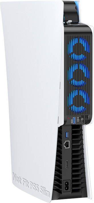 Actual product image Kiwihome Upgrade PS5 Cooling Fan Kiwi Home PX07-2 White (PS5)