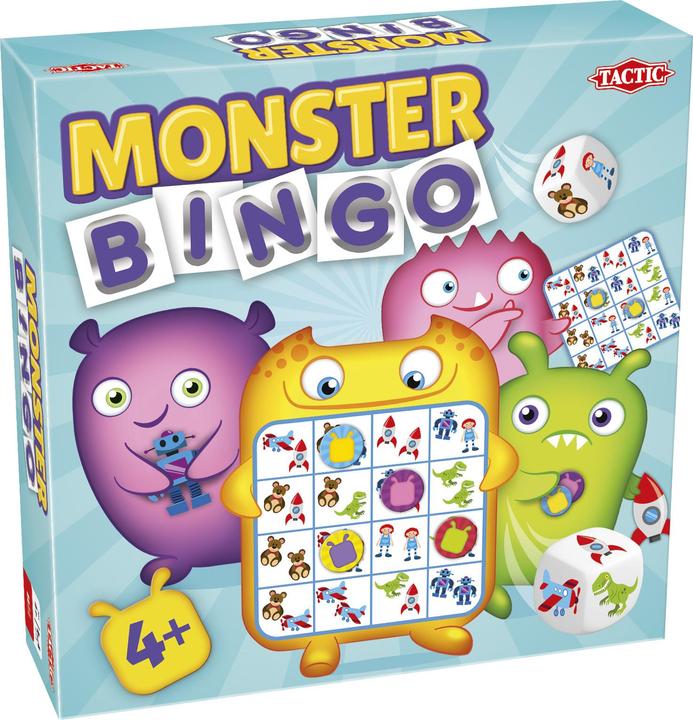 Actual product image Selecta Spielzeug Monster Bingo (Multilingual)