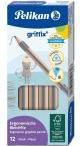 Immagine prodotto Pelikan matite griffix forza B 12 pezzi in scatola pieghevole (3.50 mm, B, 12 x)