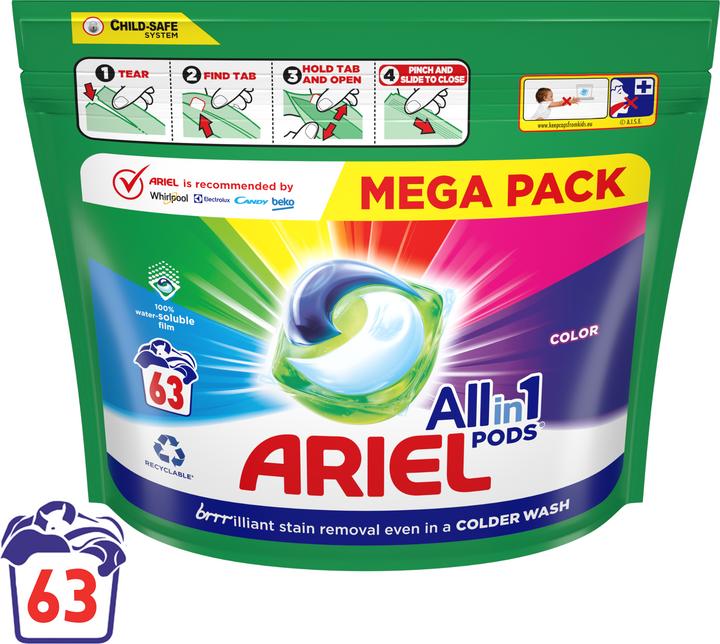 Produktbild Ariel All-in-1 (63 Waschgänge, Pods)