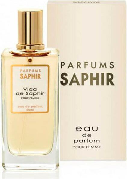 Actual product image Saphir Vida De Pour Femme - Eau de parfum - 50ML (Eau de parfum, 50 ml)